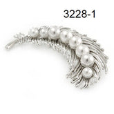 Impression latest Style colorful 12 Pcs White color Hair Clip Set